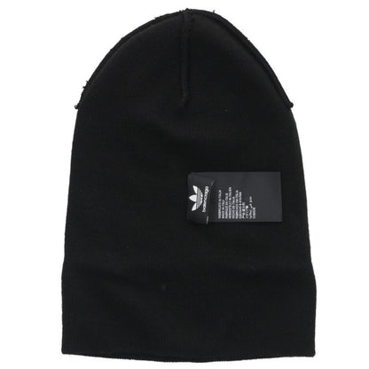 BALENCIAGA x adidas Logo Embroidered Beanie Black Size 2