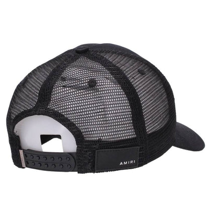 AMIRI MA Embroidered Mesh Cap Black Size ONE SIZE