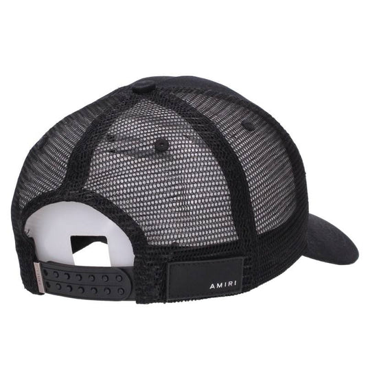 AMIRI MA Embroidered Mesh Cap Black Size ONE SIZE