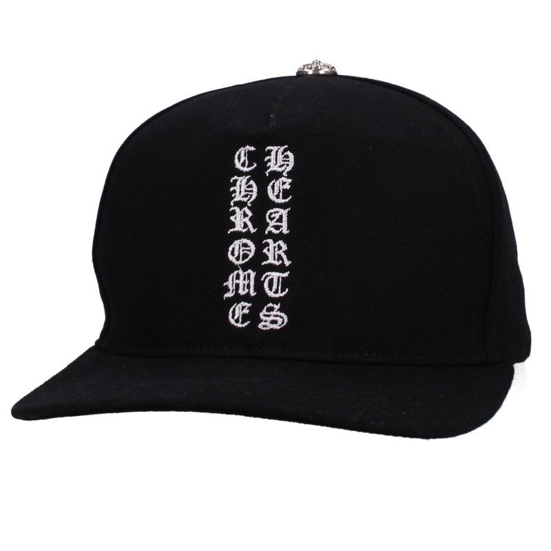 Chrome Hearts Black Silver Denim Trucker Cap Size ONE