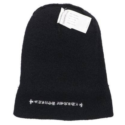 Chrome Hearts Black Wool CH Plus Beanie Size ONE SIZE