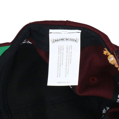 Chrome Hearts CH Embroidered Bordeaux Yellow Hat Size ONE