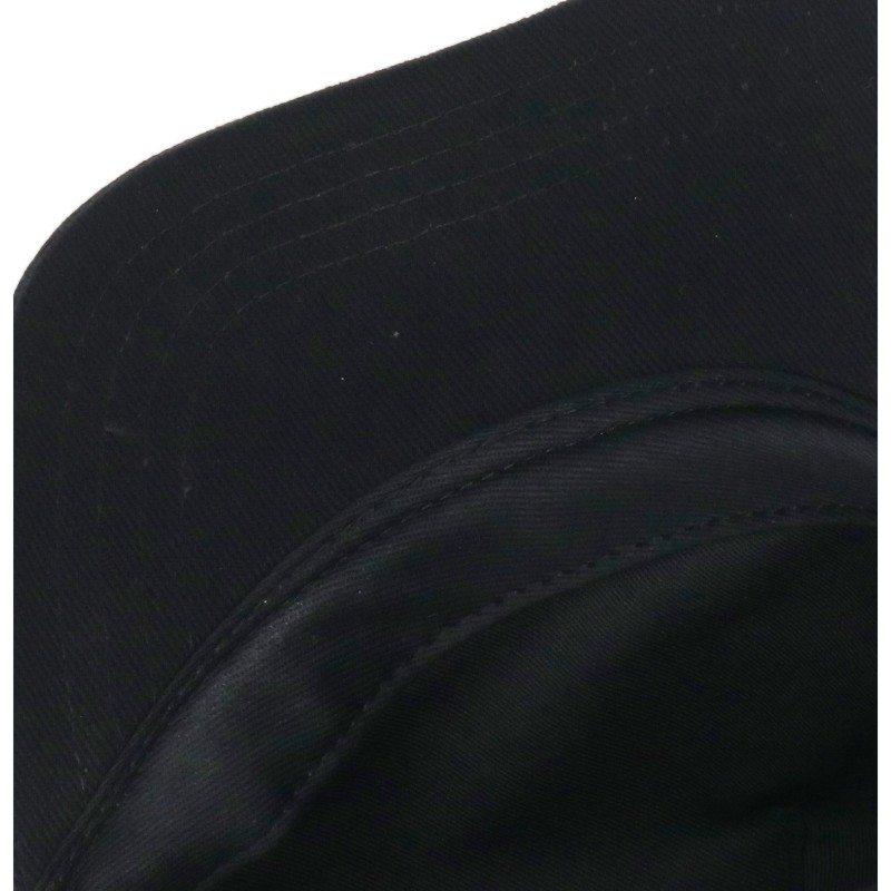 Chrome Hearts Black Silver English Text Trucker Cap Size ONE