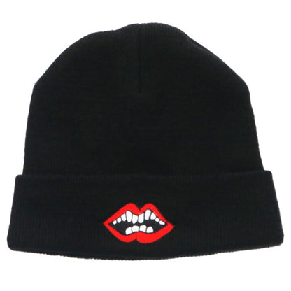 Chrome Hearts Chomper Embroidered Acrylic Black Red Cap Size ONE