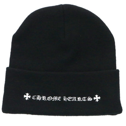 Chrome Hearts PPO Chomper Acrylic Beanie Black Red Size ONE