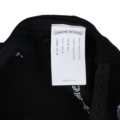 Chrome Hearts Vine Dagger Denim Black Silver Cap Size ONE