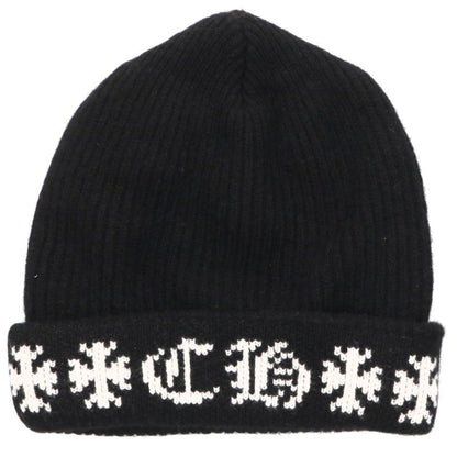 Chrome Hearts BIG DADDY Cross Button Cashmere Beanie