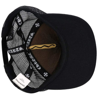 Chrome Hearts CH Patch Cross Ball Cap Blk/Wht/Svr Size ONE