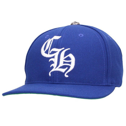 Chrome Hearts CH Embroidery Crossball Baseball Cap Size ONE