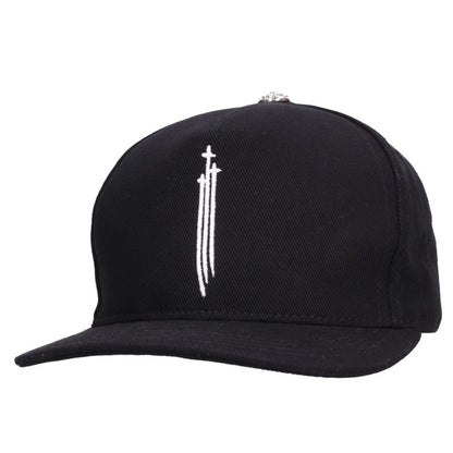Chrome Hearts RS Cross Embroidery Denim Black/White