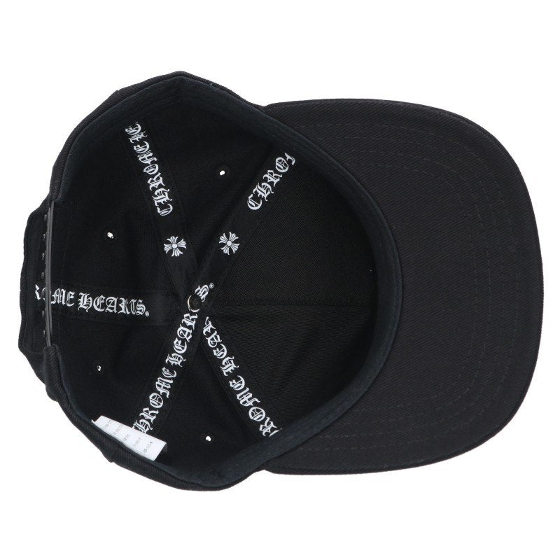 Chrome Hearts RS Cross Embroidery Denim Black/White