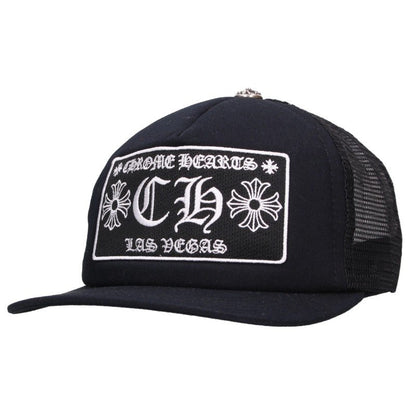 Chrome Hearts Las Vegas CH Patch Mesh Hat Size ONE Black