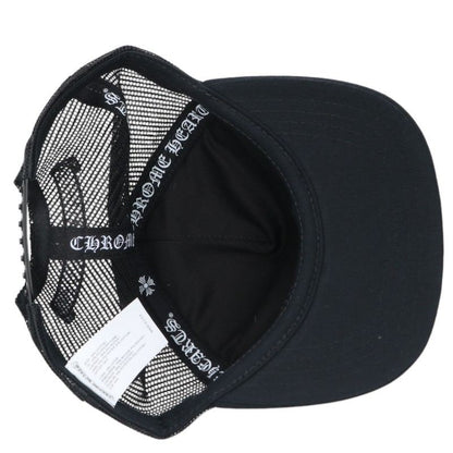 Chrome Hearts 3 Cem Leather Trucker Cap Size ONE SIZE