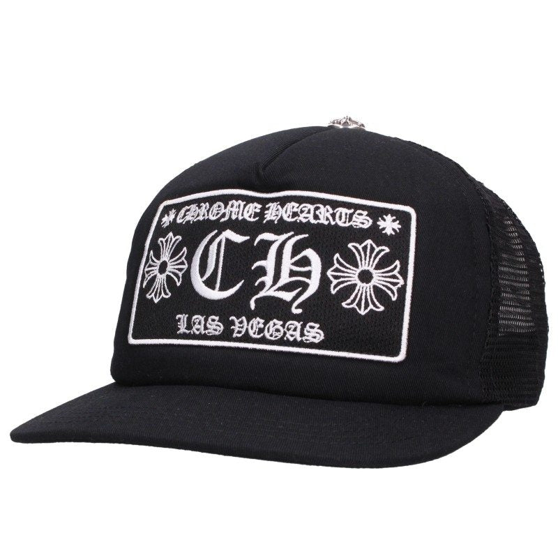Chrome Hearts CH Patch Crossball Mesh Trucker Cap Size ONE