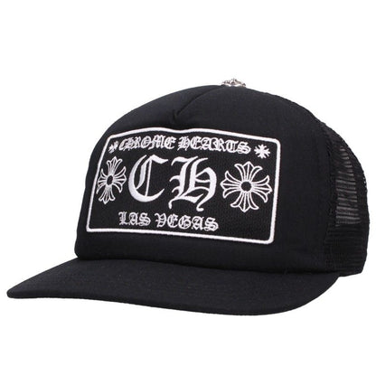 Chrome Hearts CH Patch Crossball Mesh Trucker Cap Size ONE