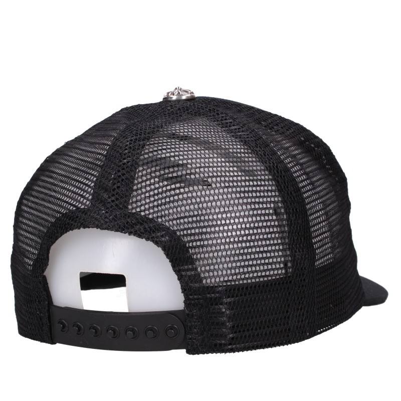 Chrome Hearts CH Patch Crossball Mesh Trucker Cap Size ONE