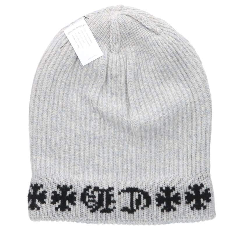 Chrome Hearts Big Daddy Crossball Knit Beanie Size ONE SIZE