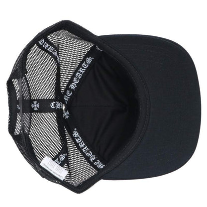 Chrome Hearts 3 Cemetery Leather Trucker Cap Size ONE SIZE