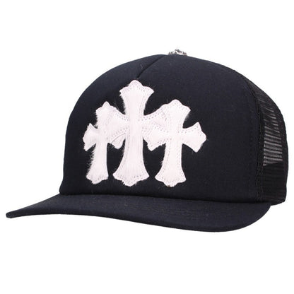 Chrome Hearts Calf Hair 3 Cemetery Hat Black Size ONE SIZE