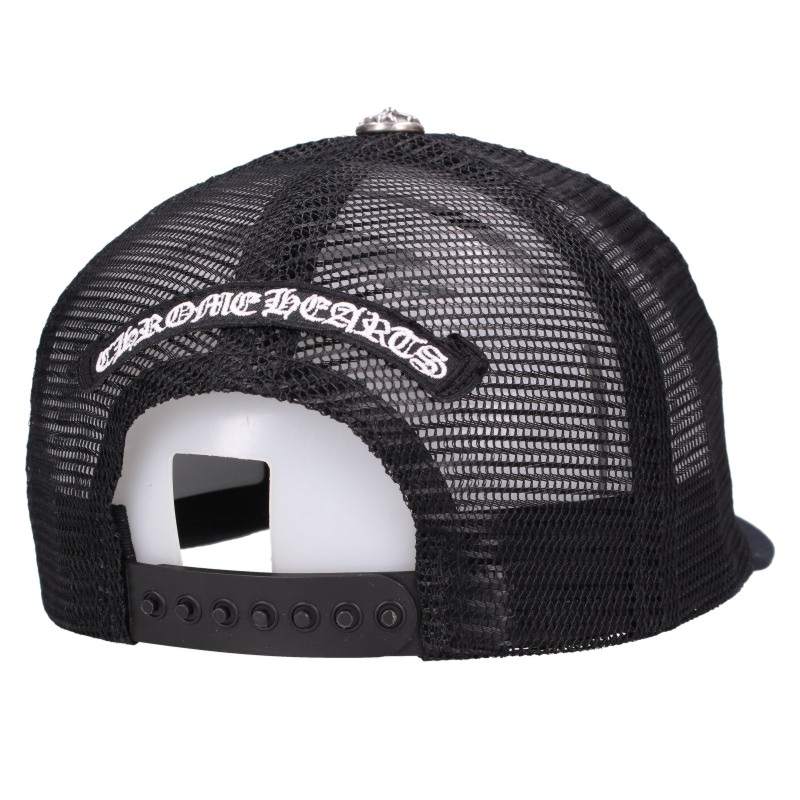 Chrome Hearts Calf Hair 3 Cemetery Hat Black Size ONE SIZE