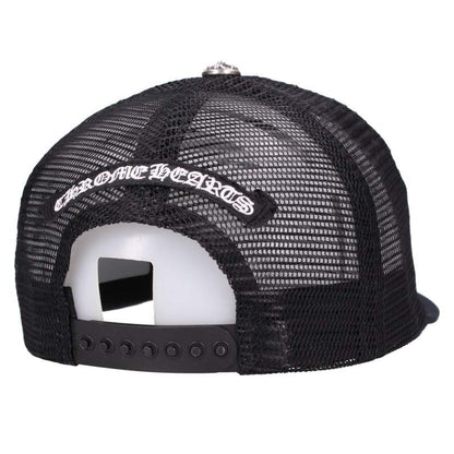 Chrome Hearts Calf Hair 3 Cemetery Hat Black Size ONE SIZE