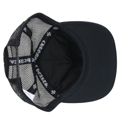 Chrome Hearts FUCK Leather Patch Cap Black Size ONE SIZE