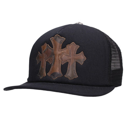 Chrome Hearts 3 Cemetery Patch Cap Black/Green Size ONE SIZE