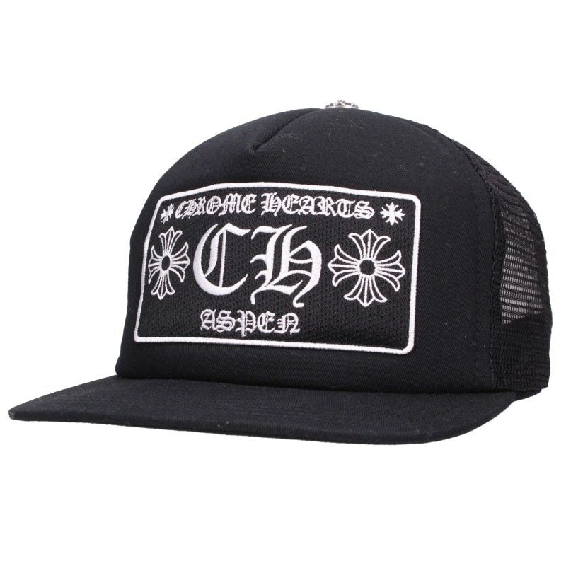 Chrome Hearts Aspen Crossball CH Cap Black Size ONE SIZE