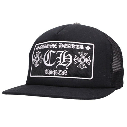 Chrome Hearts Aspen Crossball CH Cap Black Size ONE SIZE