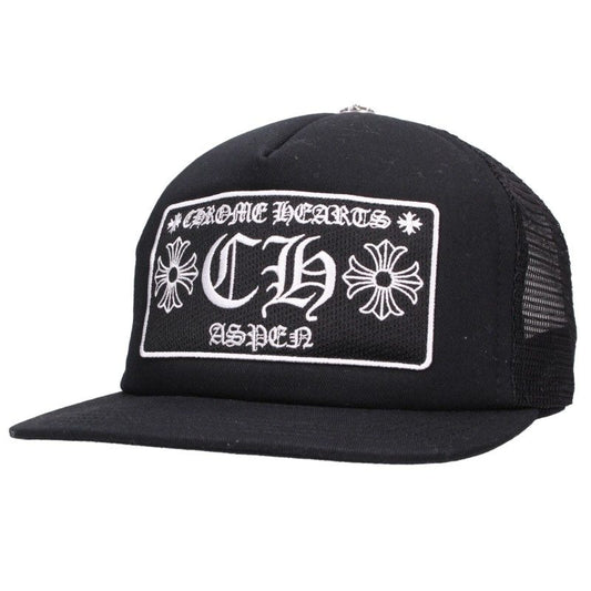 Chrome Hearts Aspen Crossball CH Cap Black Size ONE SIZE