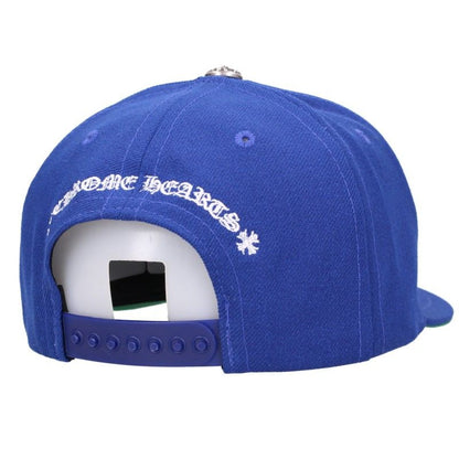 Chrome Hearts CH Embroidered 6 Panel Cap Blue Size ONE SIZE