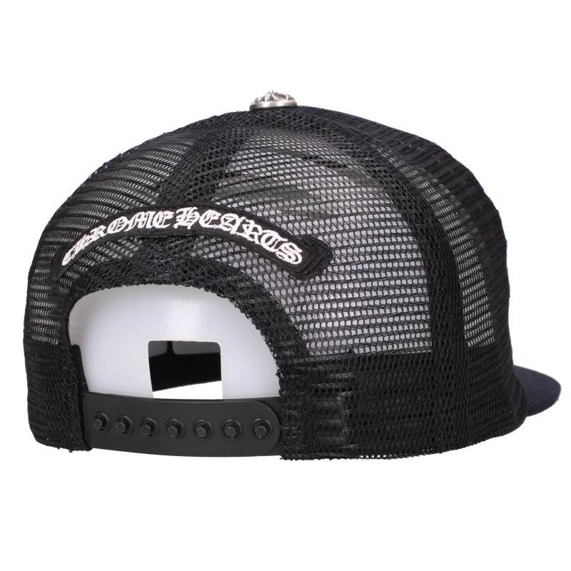 Chrome Hearts FUCK Leather Patch Trucker Cap Size ONE SIZE