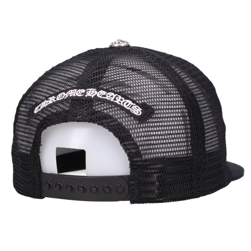 Chrome Hearts FUCK Leather Patch Cap Black Size ONE Multi