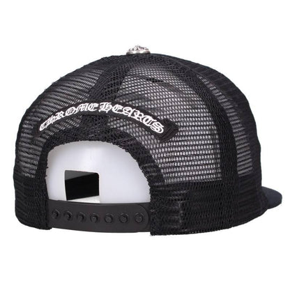 Chrome Hearts FUCK Leather Patch Cap Black Size ONE Multi