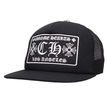 Chrome Hearts LA Crossball CH Patch Cap Black Size ONE SIZE