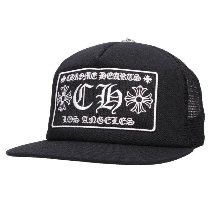 Chrome Hearts LA Crossball CH Patch Cap Black Size ONE Multi