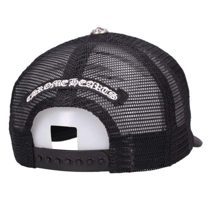Chrome Hearts Calf Hair 3 Cemetery Hat Black Size ONE Multi