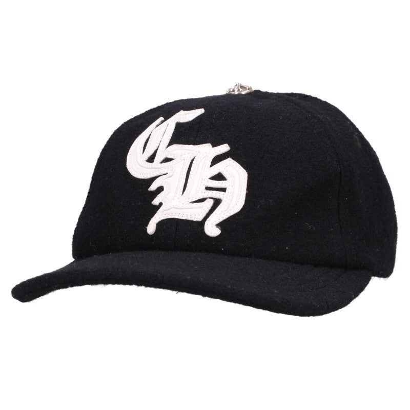Chrome Hearts CH Leather Patch Wool Cap Size ONE SIZE