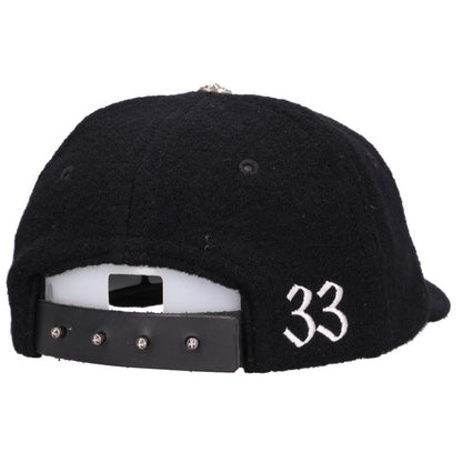 Chrome Hearts CH Leather Patch Wool Cap Size ONE SIZE