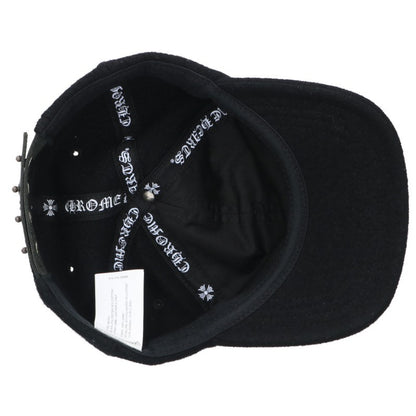 Chrome Hearts CH Leather Patch Wool Cap Size ONE SIZE
