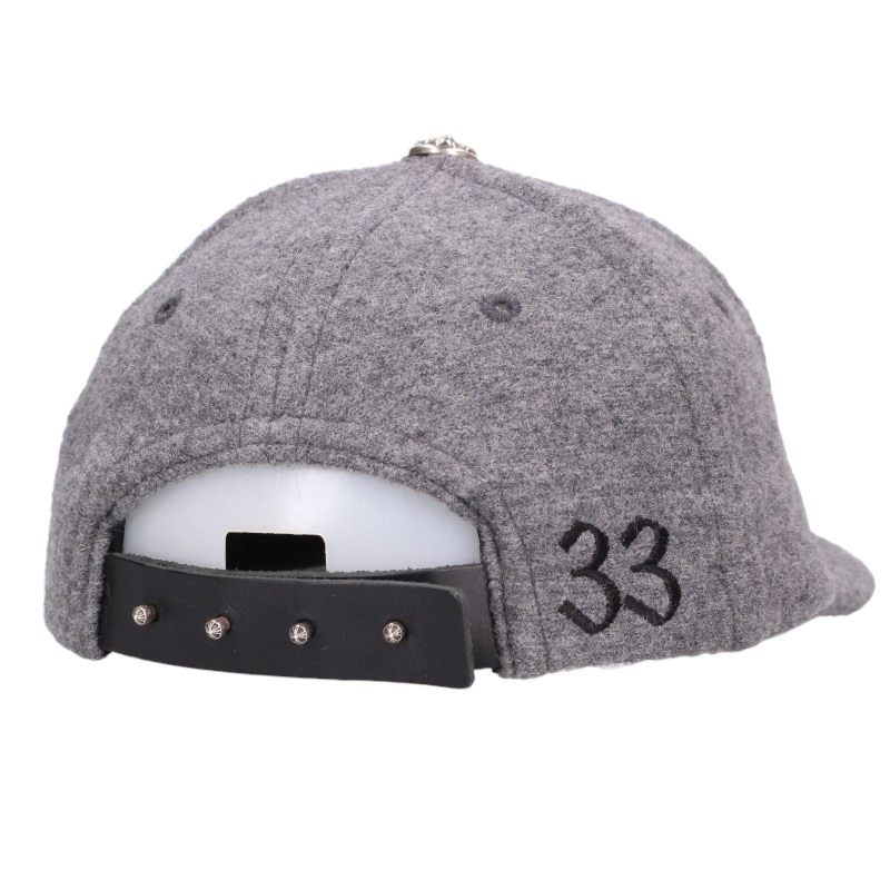 Chrome Hearts CH Leather Patch Wool Cap Size ONE SIZE Multi