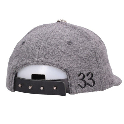Chrome Hearts CH Leather Patch Wool Cap Size ONE SIZE Multi