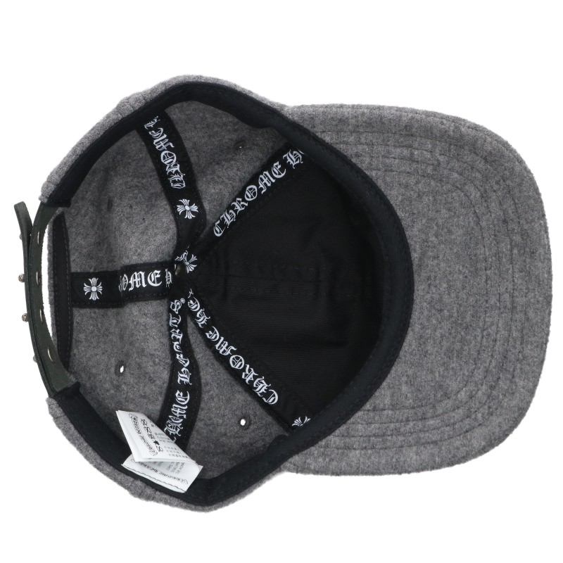 Chrome Hearts CH Leather Patch Wool Cap Size ONE SIZE Multi