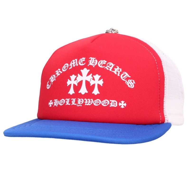 Chrome Hearts Cemetery Print Trucker Cap Size ONE SIZE Multi