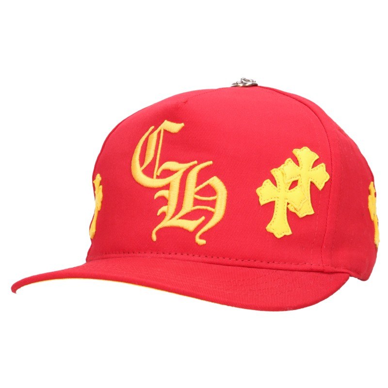 Chrome Hearts CH Embroidery Cross Baseball Cap Size ONE