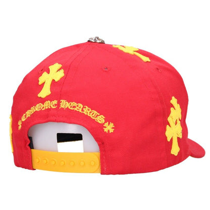 Chrome Hearts CH Embroidery Cross Baseball Cap Size ONE