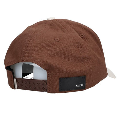 AMIRI Logo Embroidered Bi-Color Hat Size OS