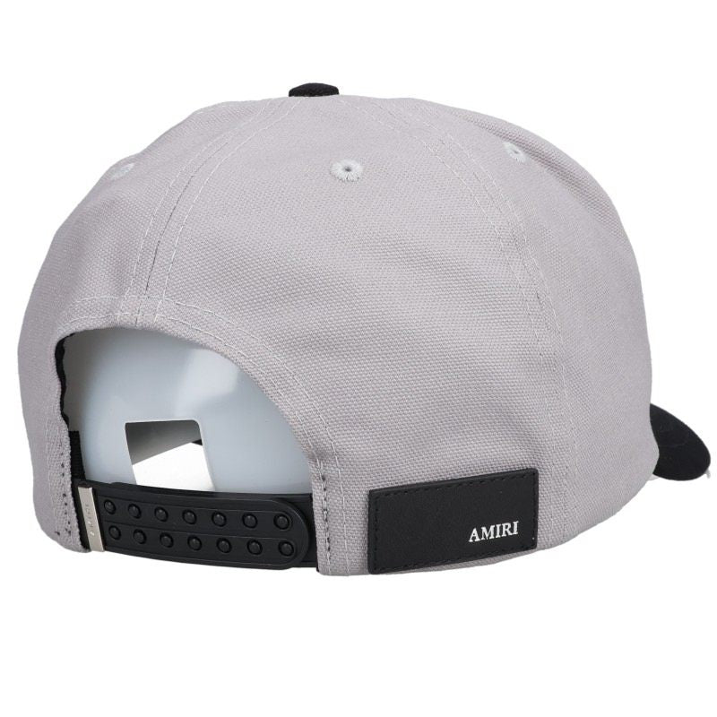 AMIRI MA HAT Logo Embroidered Bi-Color Hat Cotton Size OS