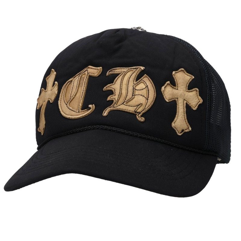 Chrome Hearts Camo Cross CH Patch Trucker Cap Size ONE SIZE