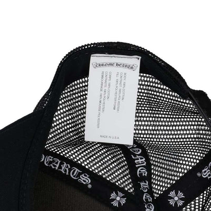Chrome Hearts CH Patch Cross Ball Mesh Trucker Cap Size ONE